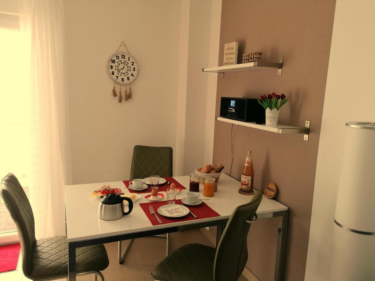 Ferienwohnung Am Wolfsweg 메르지그 외부 사진