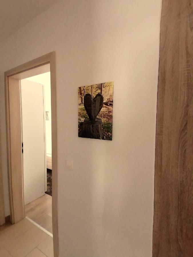 Ferienwohnung Am Wolfsweg 메르지그 외부 사진
