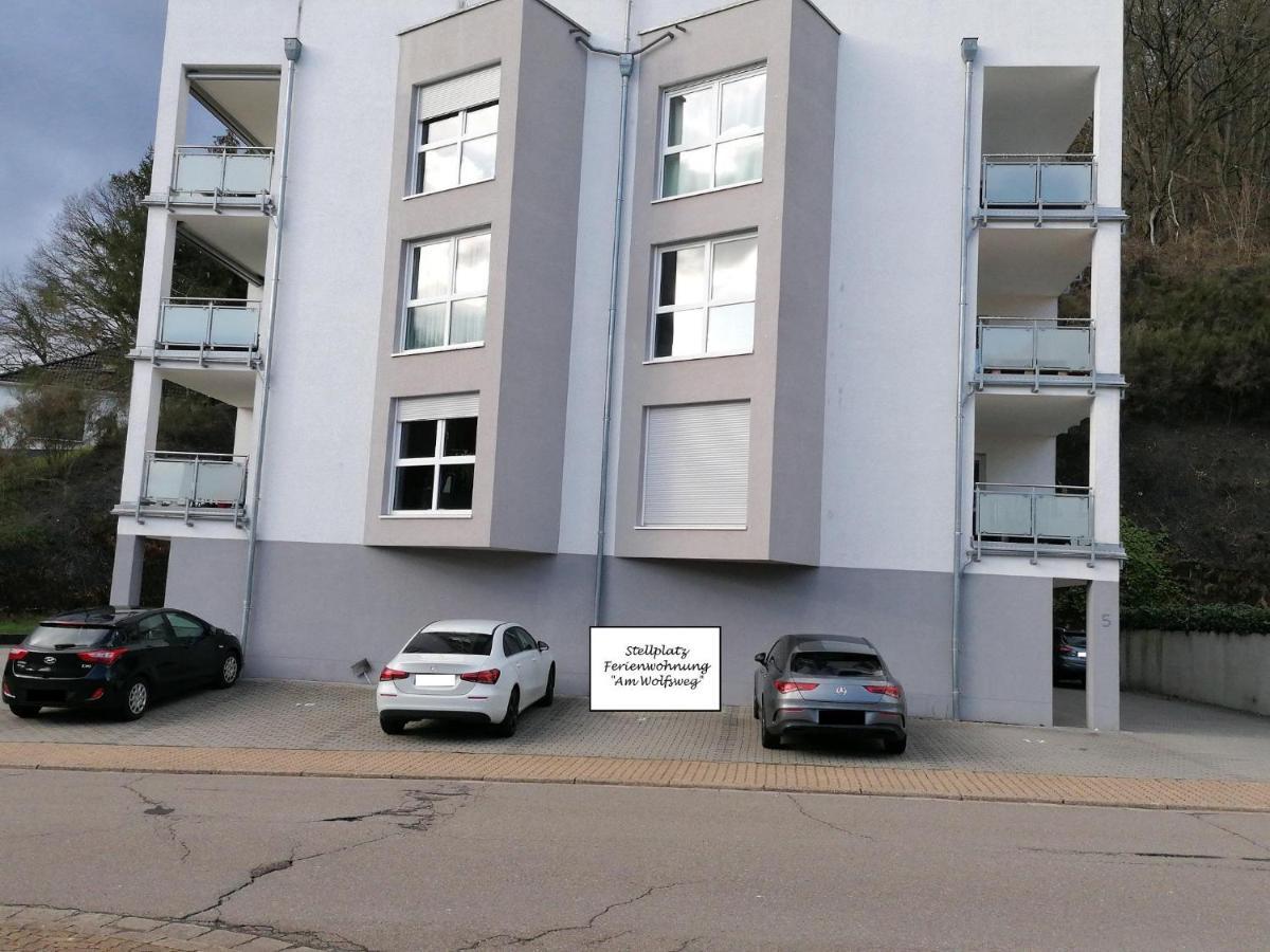 Ferienwohnung Am Wolfsweg 메르지그 외부 사진