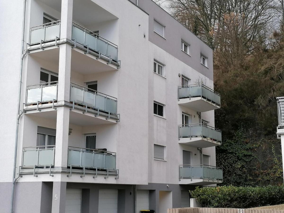 Ferienwohnung Am Wolfsweg 메르지그 외부 사진